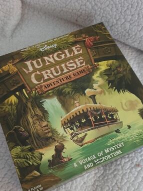Disney Jungle Cruise Adventure Game — Green and Brown Box Art